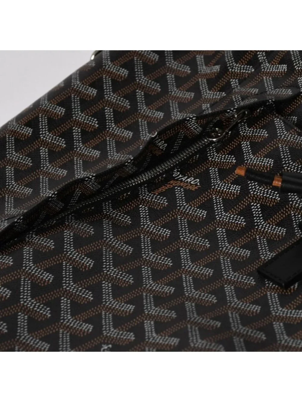 Goyard Alpine MM Backpack Leather Black
